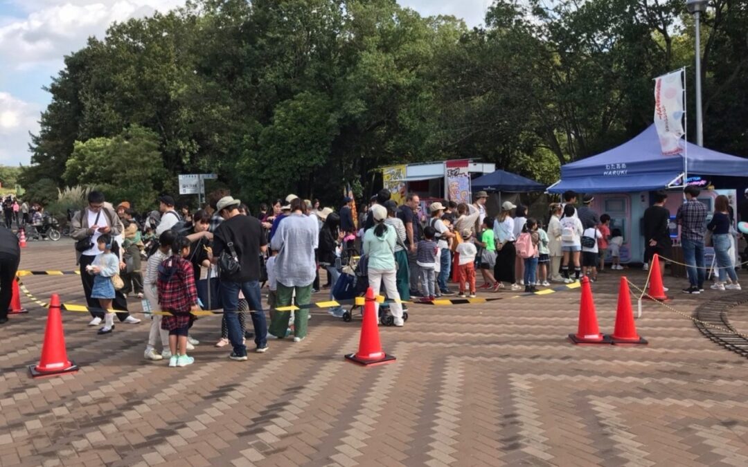 -豊中ロハスパーク-イベントの警備を担当しています！